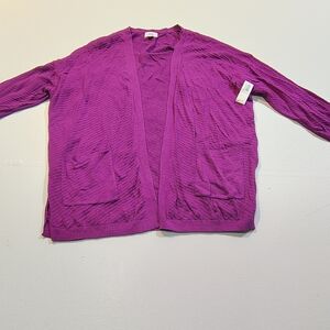 Old Navy Women's Purple Cardigan Size L